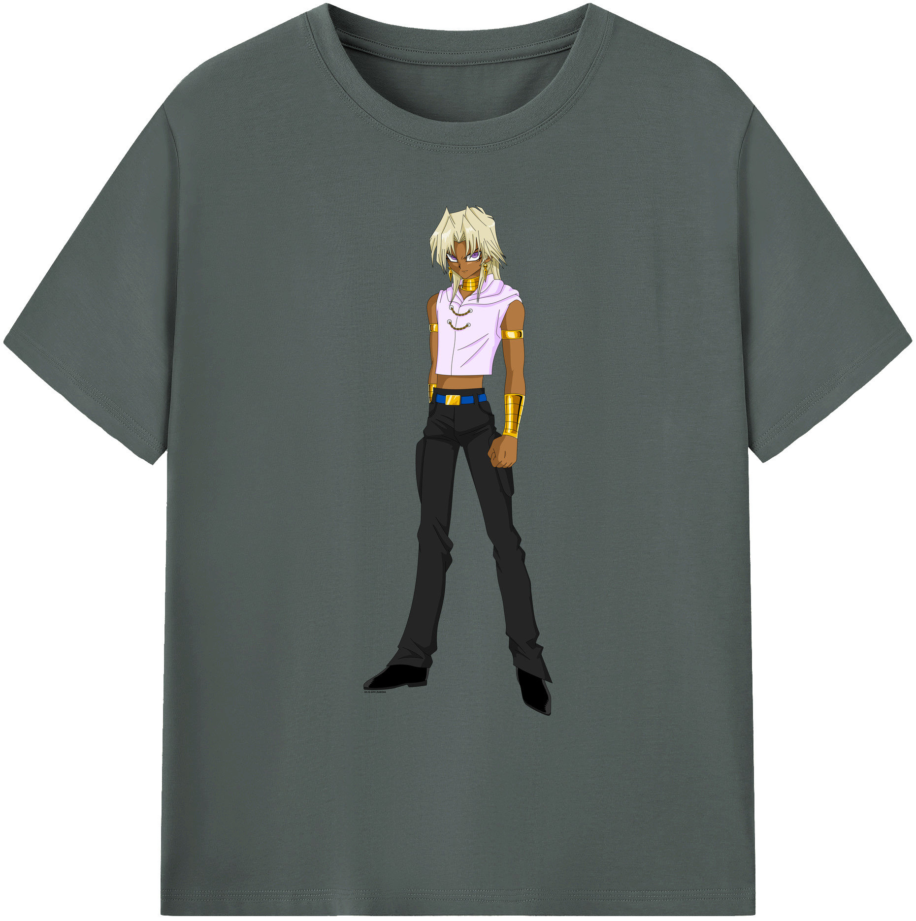 （画像用） 遊☆戯☆王 Yu-Gi-Oh! 綿100％ メンズ半袖Tシャツ｜肌触りやわらか＆通気性